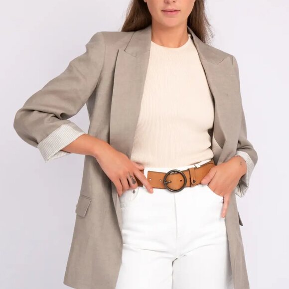 Boho Pip Vintage Leather Boho Belt main image 6